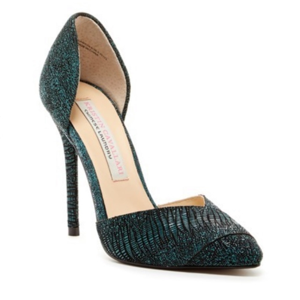 Chinese Laundry Teal Heels